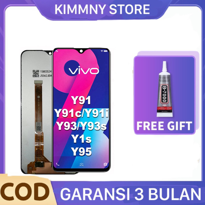 Lcd Touchscreen Fullset Vivo Y1S Y91 Y91C Y91i Y93 Y93S Y95  BERGARANSI