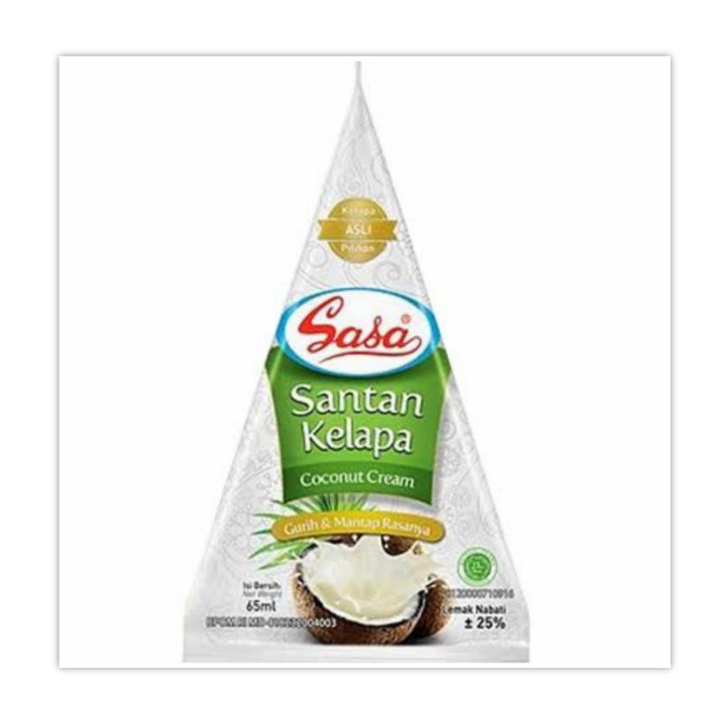 

Sasa Santan Kelapa 65 gr Santan Instan