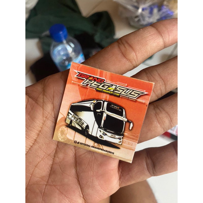 stiker bus pegasus