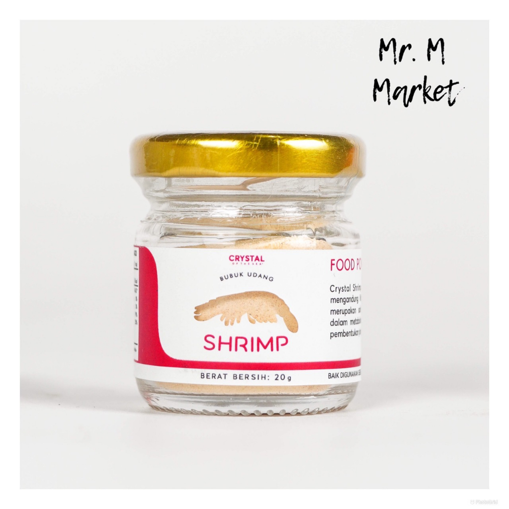 

Shrimp Food Powder 20g Crystal of the Sea BPOM Certified Bubuk Udang Rebon / Kaldu Umami GTM