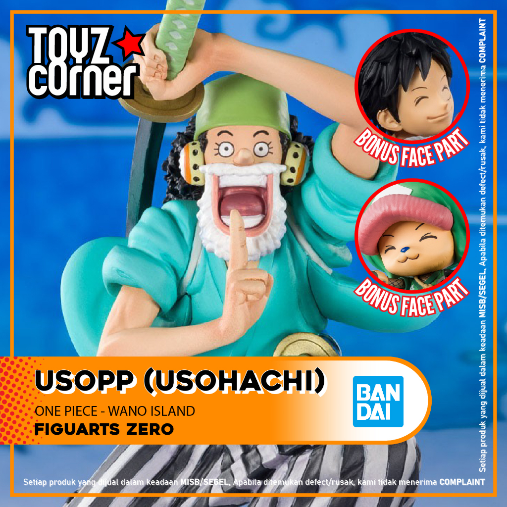 Toyz Corner - Bandai Figuarts Zero One Piece Wano Island - Usopp (Usohachi)
