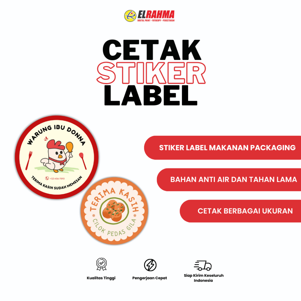 

STIKER LABEL / STICKER LABEL MAKANAN / MINUMAN / STIKER VINYL