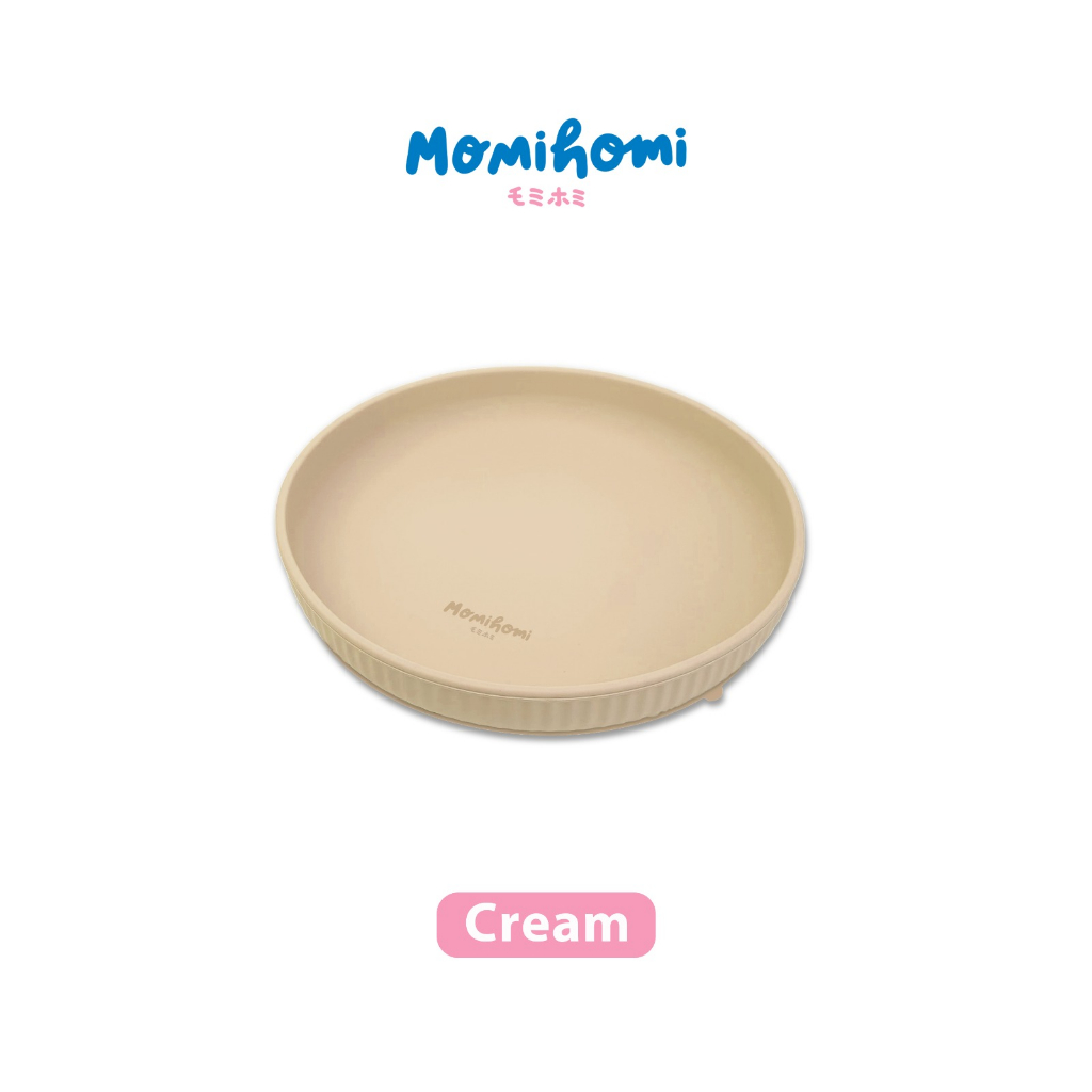 Momi Homi Piring Silikon Anti Slip Anti Pecah Anti Tumpah Sangat Aman Digunakan Anak Bayi Keperluan MPASI Silicone Suction Plate BPA FREE Tidak Geser Silikon Tebal Terbuat Dari Silicone Premium Todler Plate Tempat Makan Anak Bayi Baby Plate Alat Makan