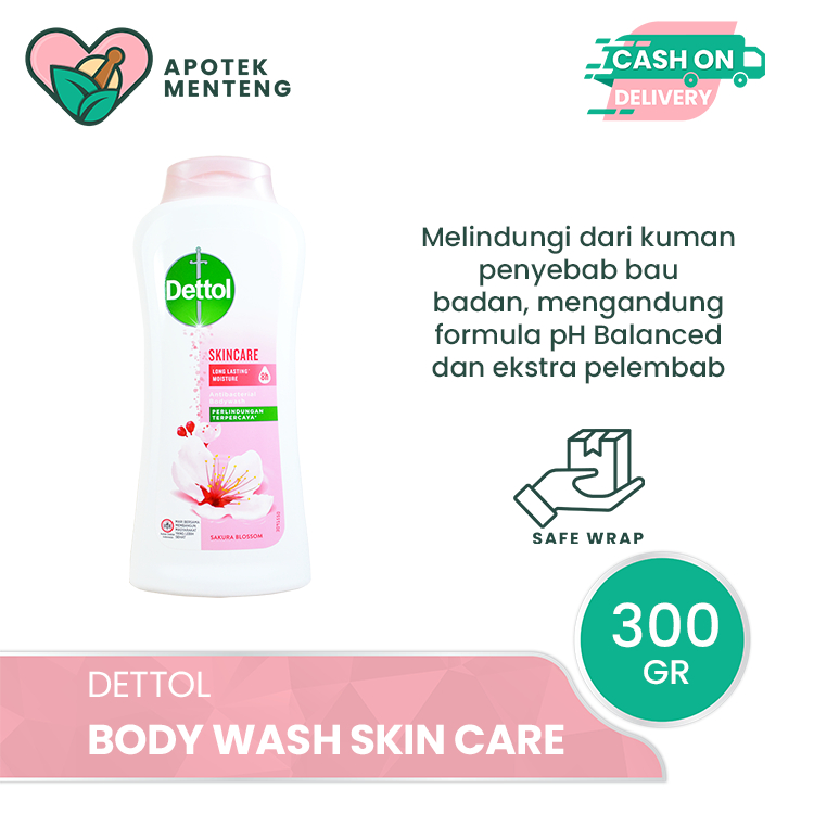 Sabun Mandi Cair Dettol - Skin Care (300 ML)