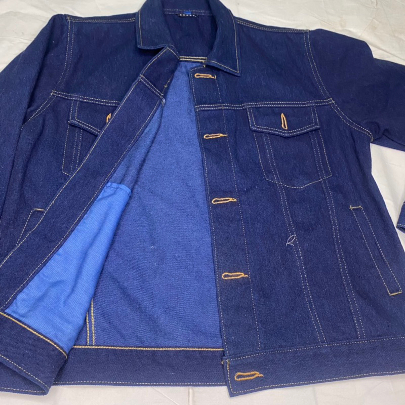 LIFISTORE ~ JACKET TRUCKER DENIM  13oz non SELVEDGE INDIGO X INDIGO