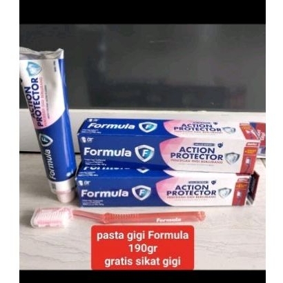 Pasta gigi formula