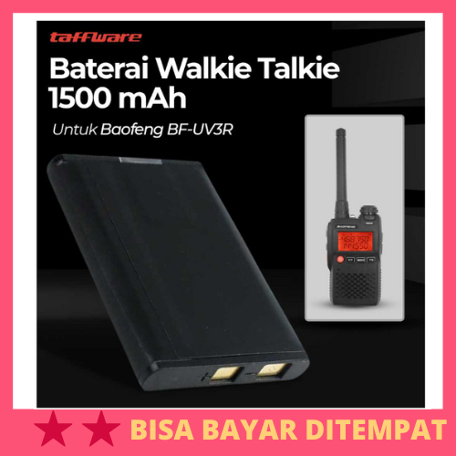 Baterai Walkie Talkie 1500mAh BL-3 for Baofeng BF-UV3R / Baterai Batre Battery Radio Ht Walkie Talki
