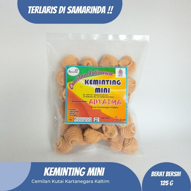 

KEMINTING MINI CEMILAN ISTIMEWA KHAS KALIMANTAN TIMUR