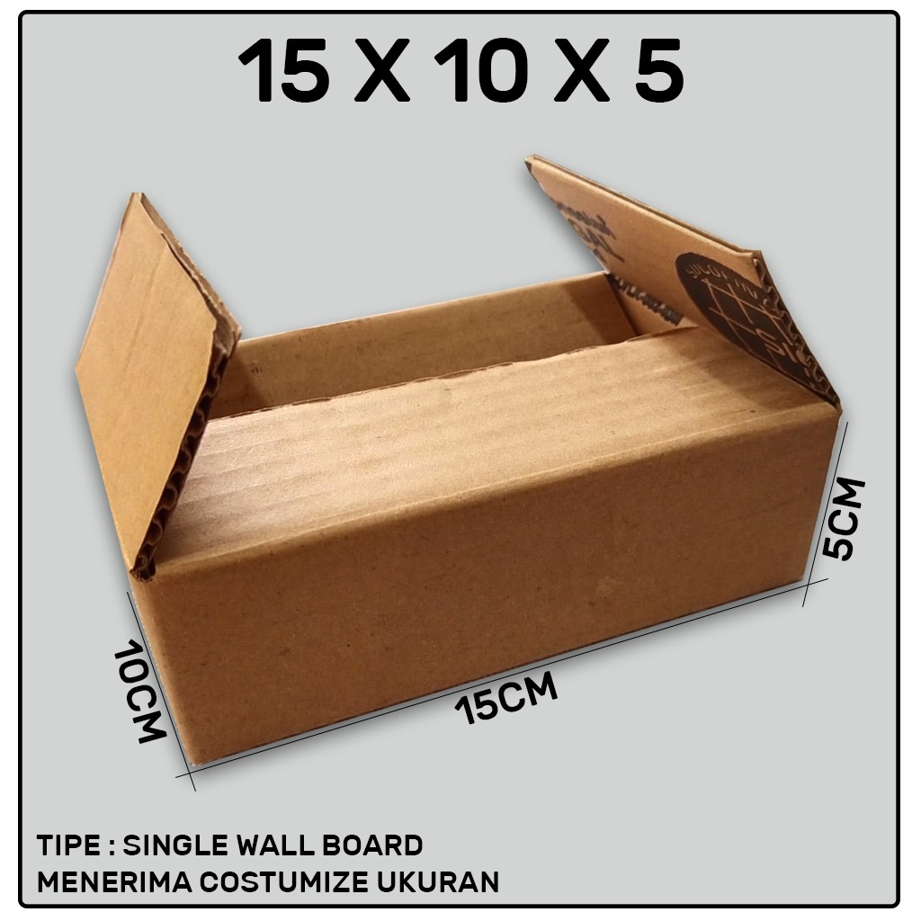 

Kardus Packing Box 15 x 10 x 5CM
