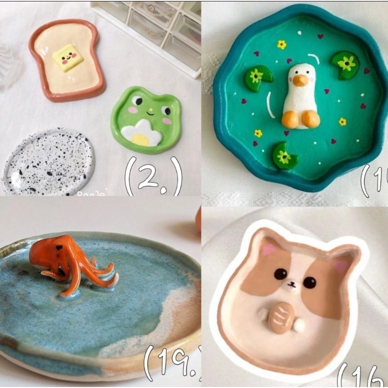 Clay Trinket/Tray Dish