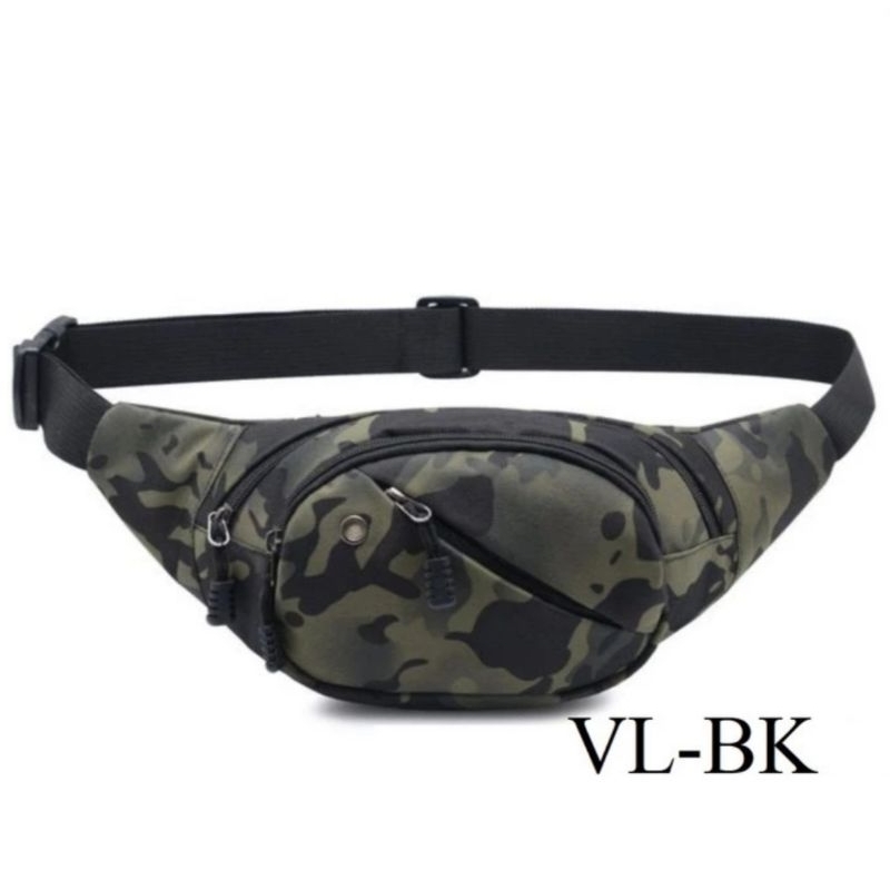 Tas slempang tactical weist bag army tactical westbag waistbag waistbag tas loreng TNI Brimob dada p