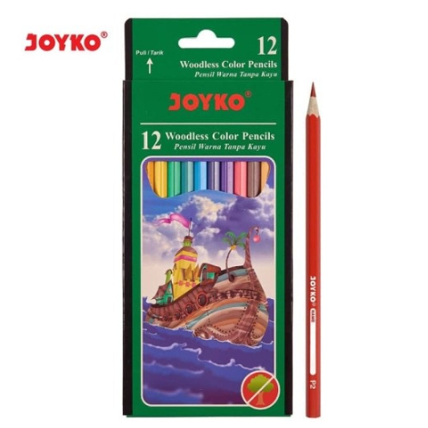 

Pensil Warna Joyko Panjang 12 Warna