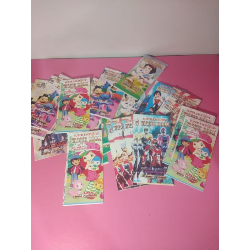 buku Gosok uang Koin Mainan Anak Jaman Dulu