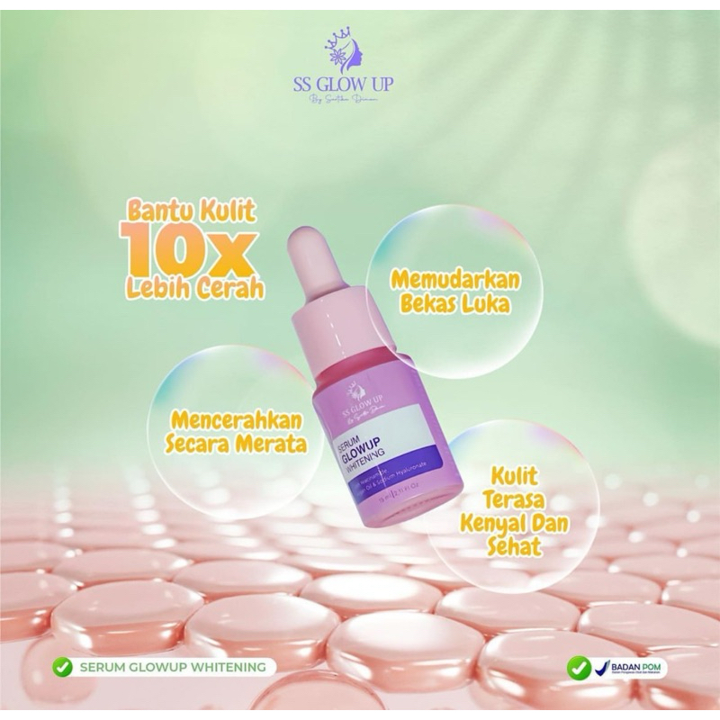 Serum Glow up(Free Gift)sartikadiman skincare