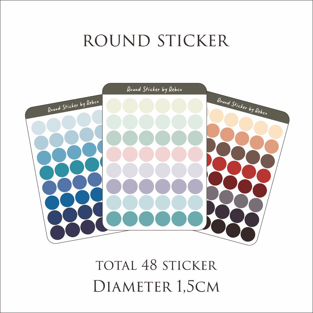 

Round sticker