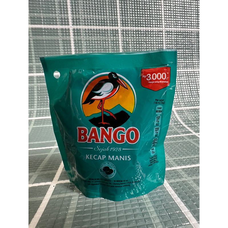 

Bango Kecap Manis kemasan sachet 59ml