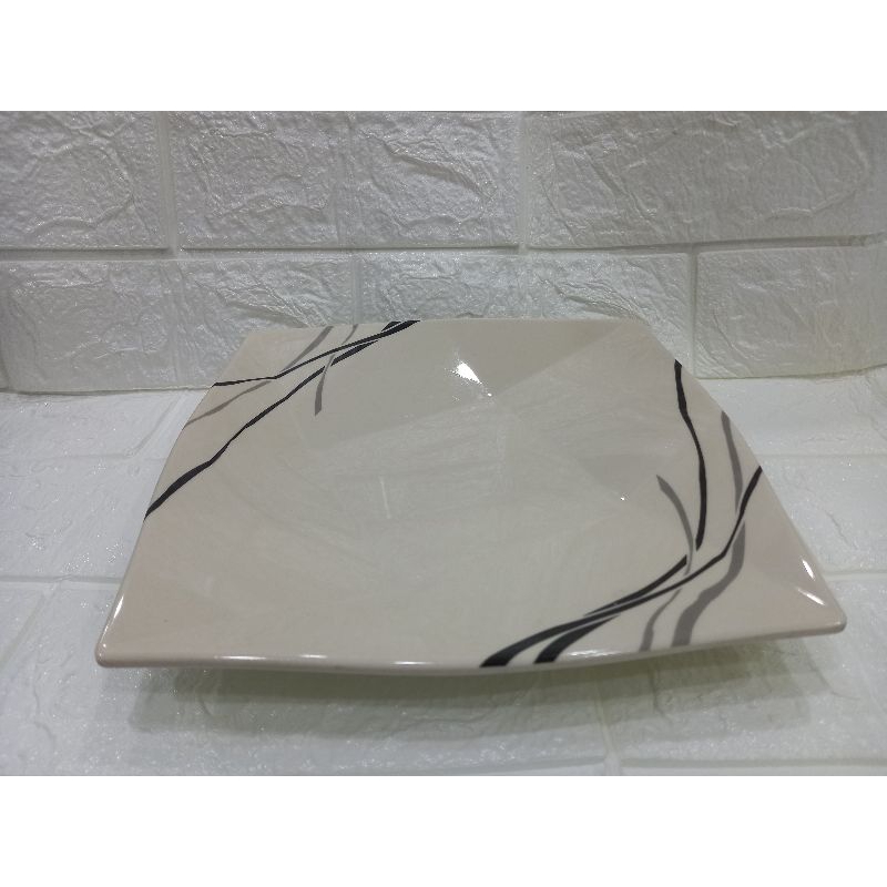 Piring Melamin Hoover Motif