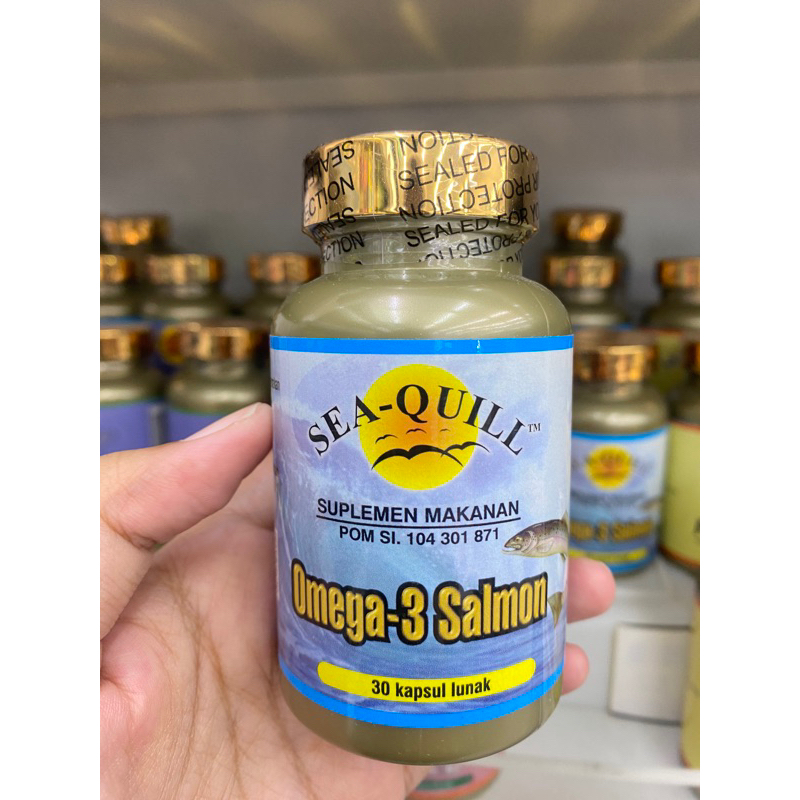 SEA QUILL OMEGA 3 SALMON @30 @60 @100 @120