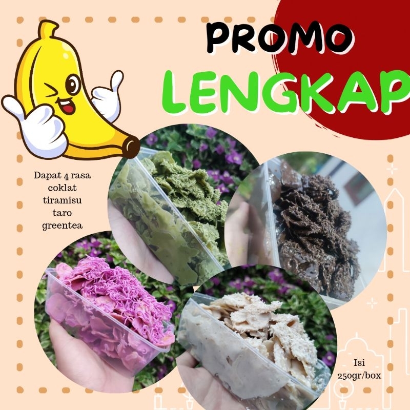 

PAKET 4BOX (PROMO) PISANG JOE'S