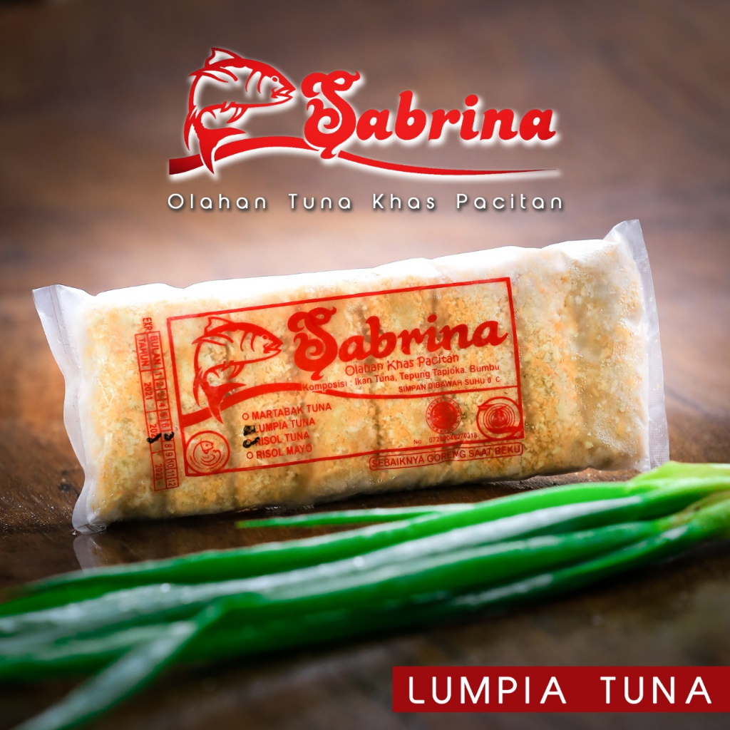 

Lumpia Tuna - Frozen Food - Tahu Tuna Pacitan - Tahu Tuna Sabrina Pacitan