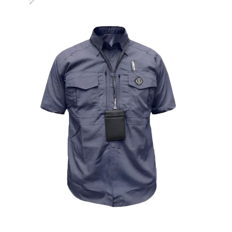 Kemeja tactical m tac lengan pendek