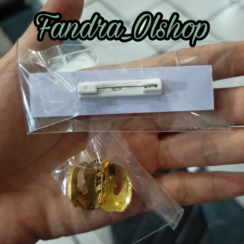 

RB [PAKET HEMAT] Name Tag + Pin Korpri Peniti/ Magnet. Kualitas Terbaik !