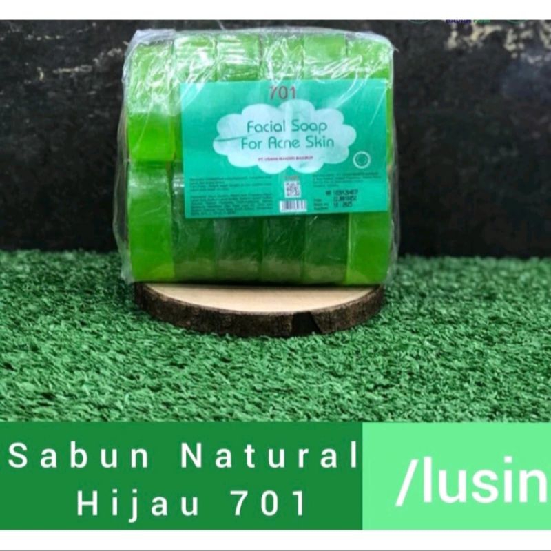 sabun oval hijau