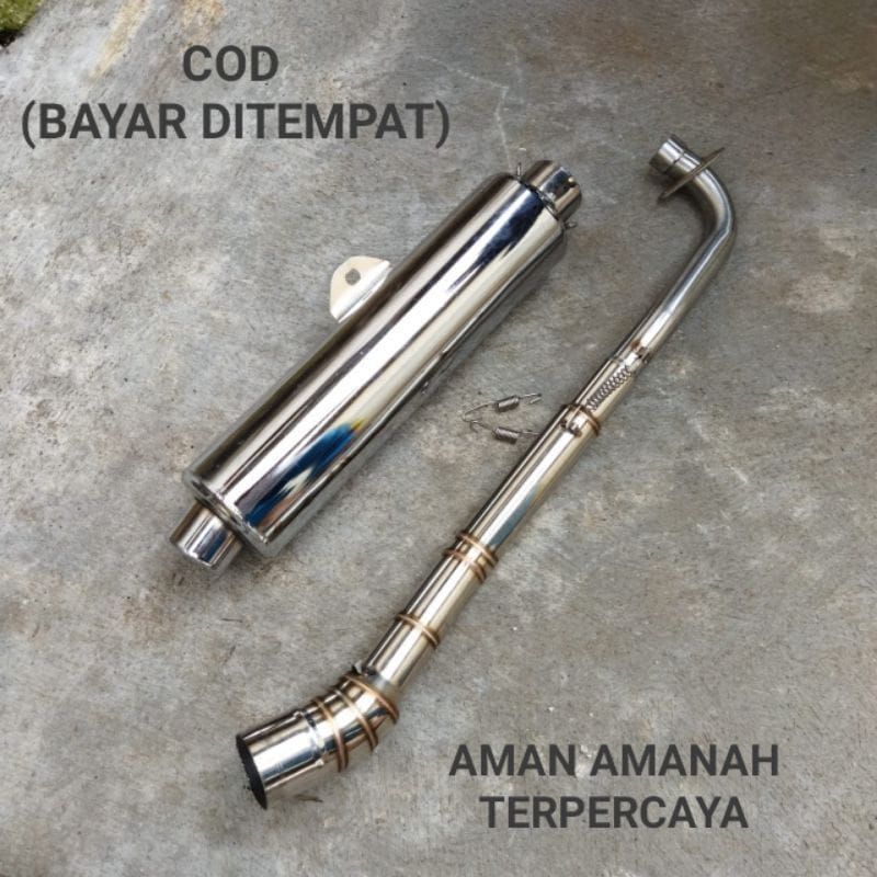 knalpot ckd fu bobok all bebek jupiter vega smesh supra revo grand dll