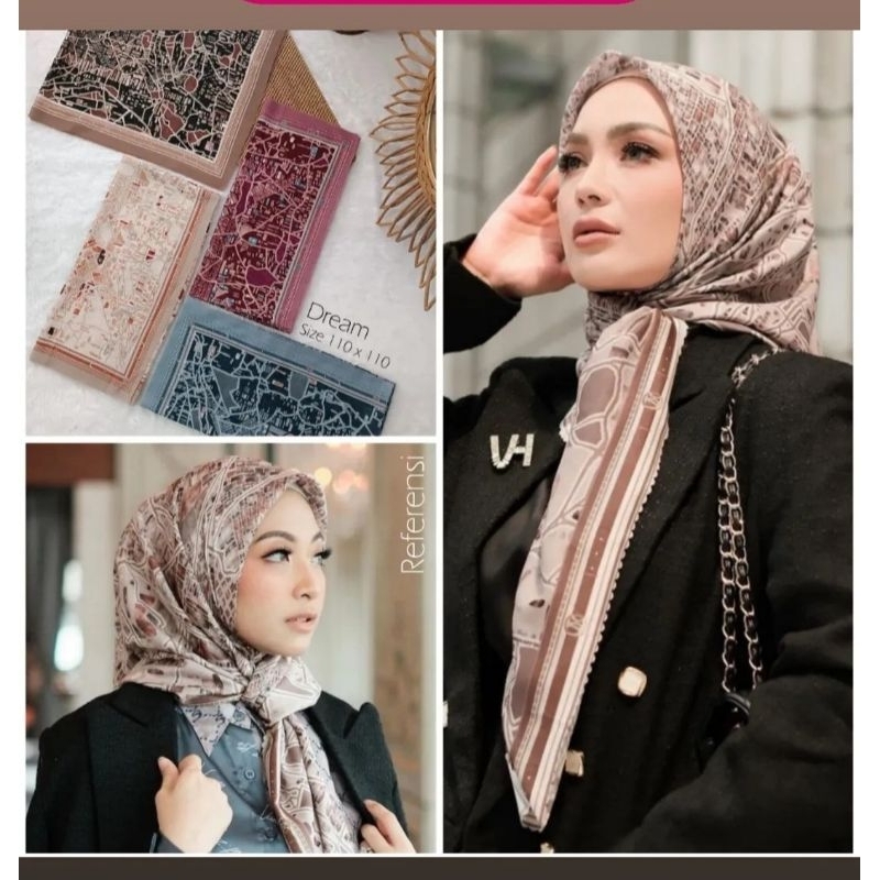 SCARF MOTIF BUTTON