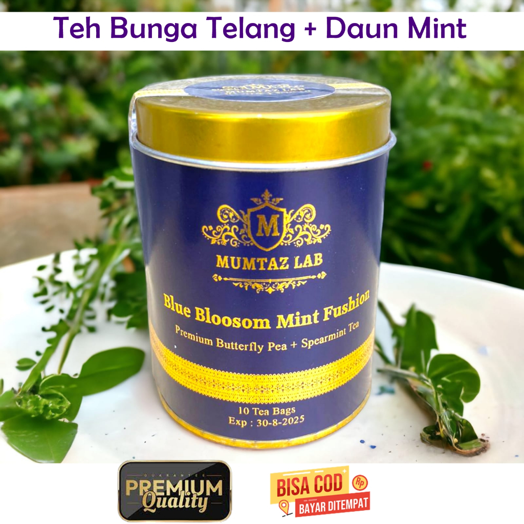 

Teh Bunga Telang Plus Daun Mint Premium By Mumtaz Lab Teh Rempah