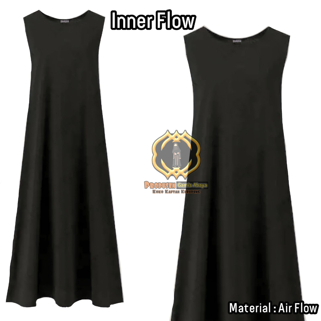 Daleman Gamis / Manset Jubah Bahan Air Flow ALKHATIB COLLECTION Busui S-XXL / Busana Muslim Wanita D