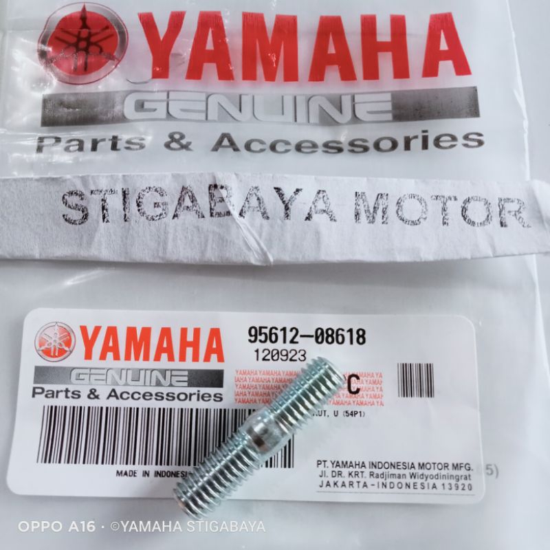 baut tanam knalpot nmax ORIGINAL baut tanam knalpot aerox 155 Mio j original