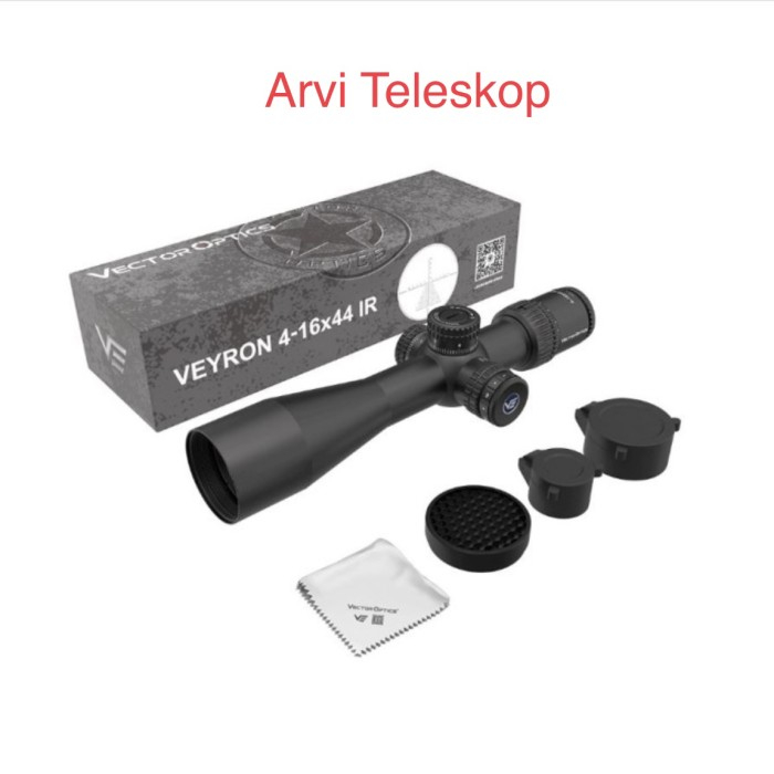 Vector new VEYRON 4-16x44 IR SFP titik tengah nyala