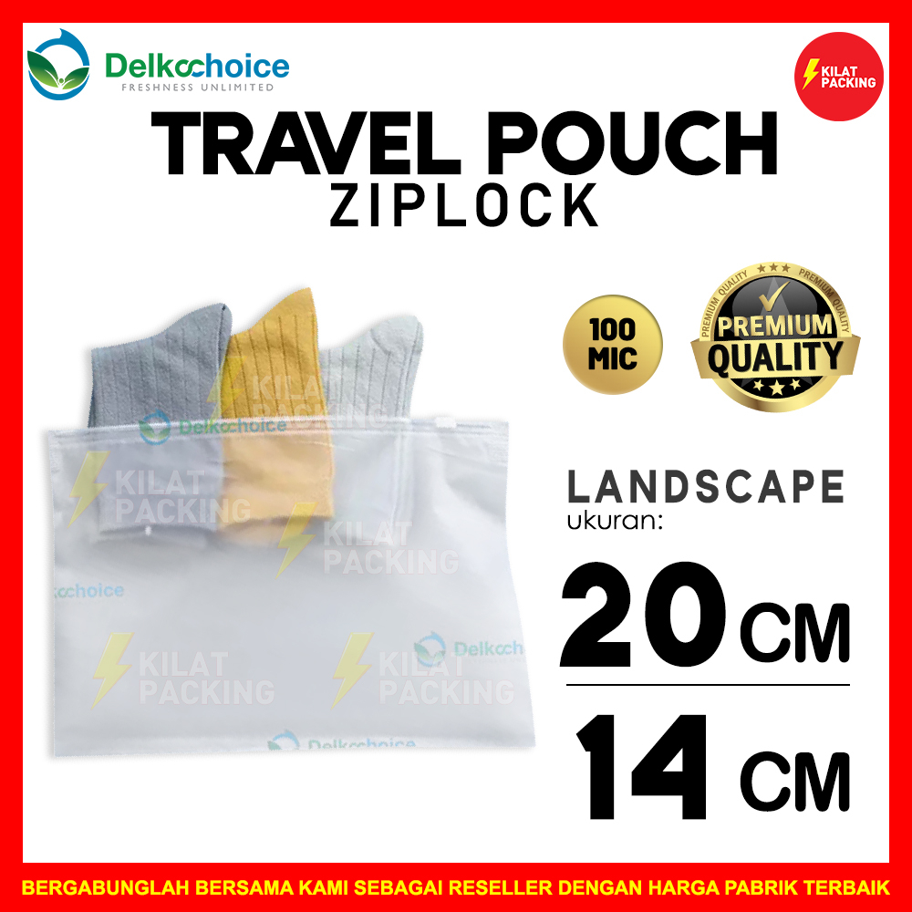 Travel Organizer 20x14cm Landscape / Traveling Pouch / Zipper Bag Organizer / Travel Pouch PREMIUM