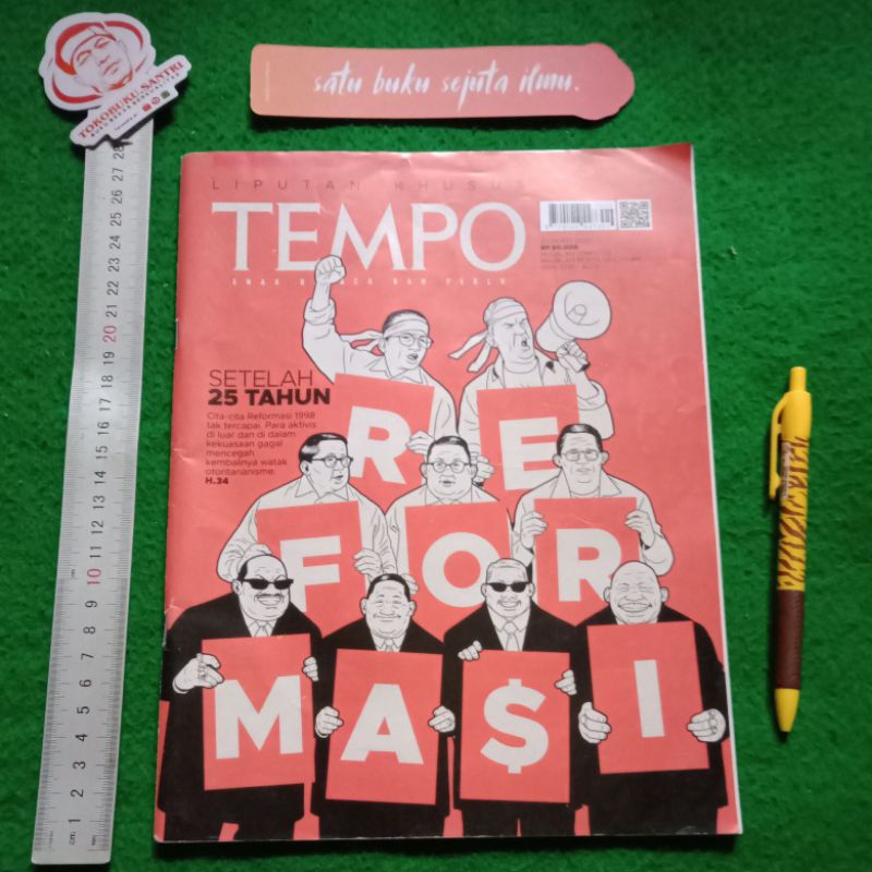 Majalah Tempo Liputan khusus : Reformasi.