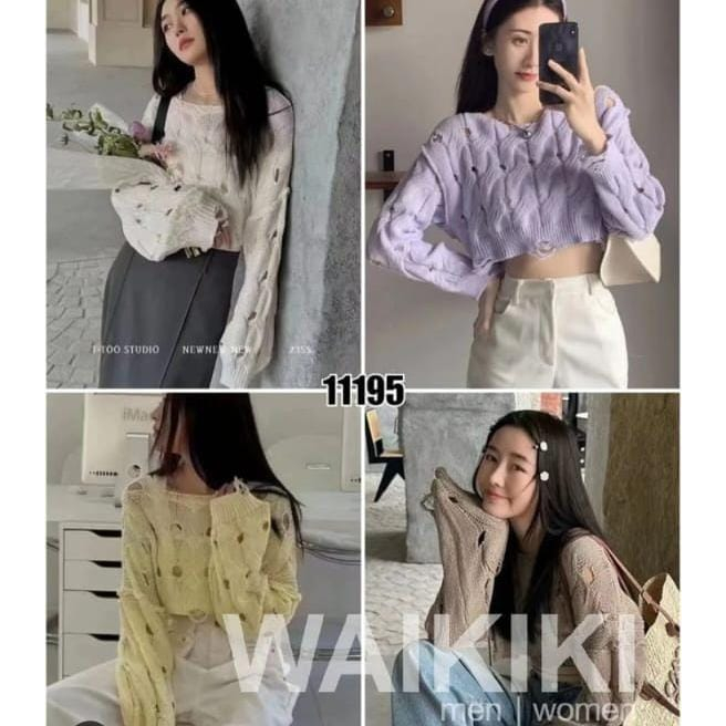 WAIKIKI Sweater Rajut Crop