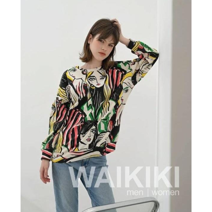 WAIKIKI Sweater Motif Abstrak