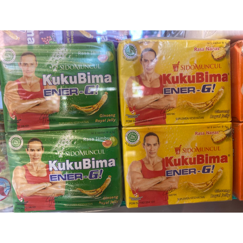 

KukuBima Ener G varian isi 6 sachet