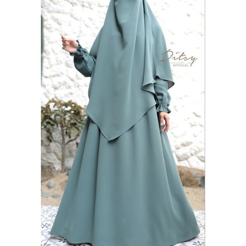 PRELOVED DITSY MOSLEM LILURA DEEP LICHEN MAZEN XL