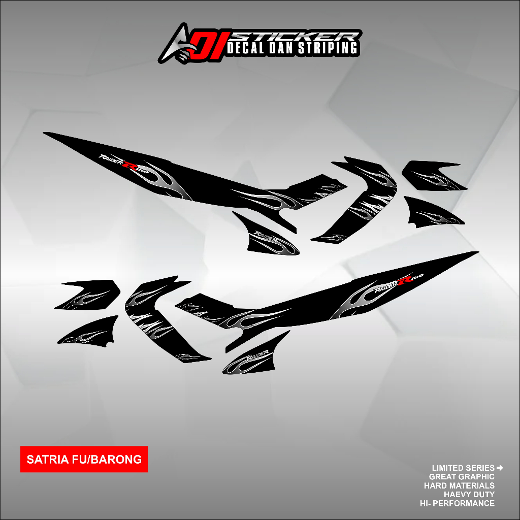 STRIPING SATRIA FU/BARONG API