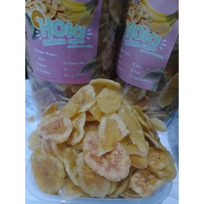 

Keripik Pisang Koin Manis/Asin 500gr