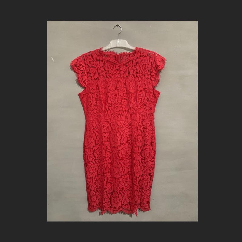 Lace Dress Red/Dress Lace