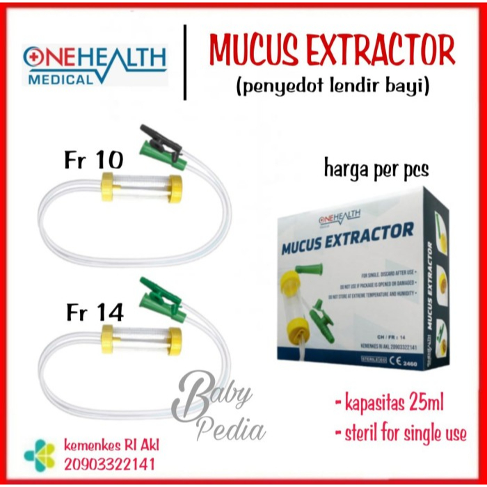 Mucus Extractor Alat Sedot Lendir Bayi Penyedot Dahak Slem Seher Bayi Baru Lahir - BabyPedia
