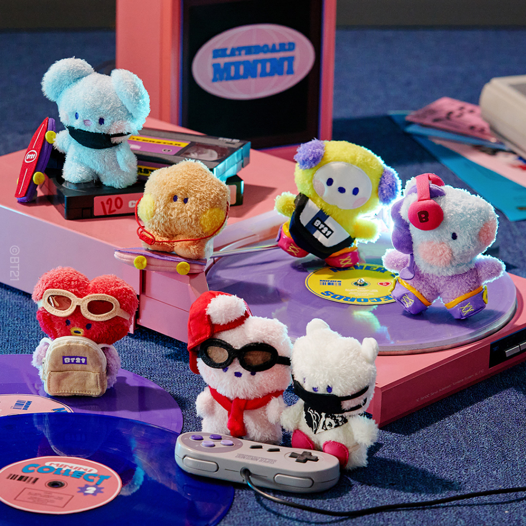 BT21 MININI STEREO STANDING DOLL PLUSH