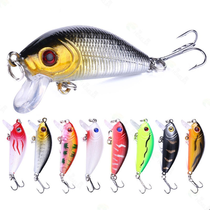Minnow Lure Ultralight Floating 5cm 4.5gr  Minnow Umpan Pancing Ikan 5cm/4.5g Floating Fishing Lure 