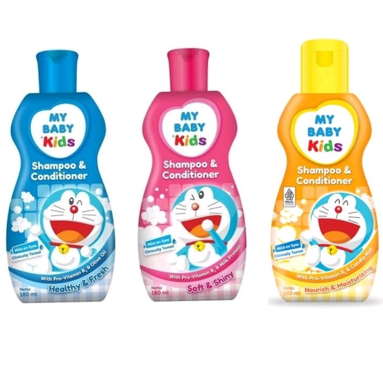 My Baby Kids Shampoo & Conditioner - Mybaby Shampo & Konditioner Anak - My baby Shampo & Kondisioner