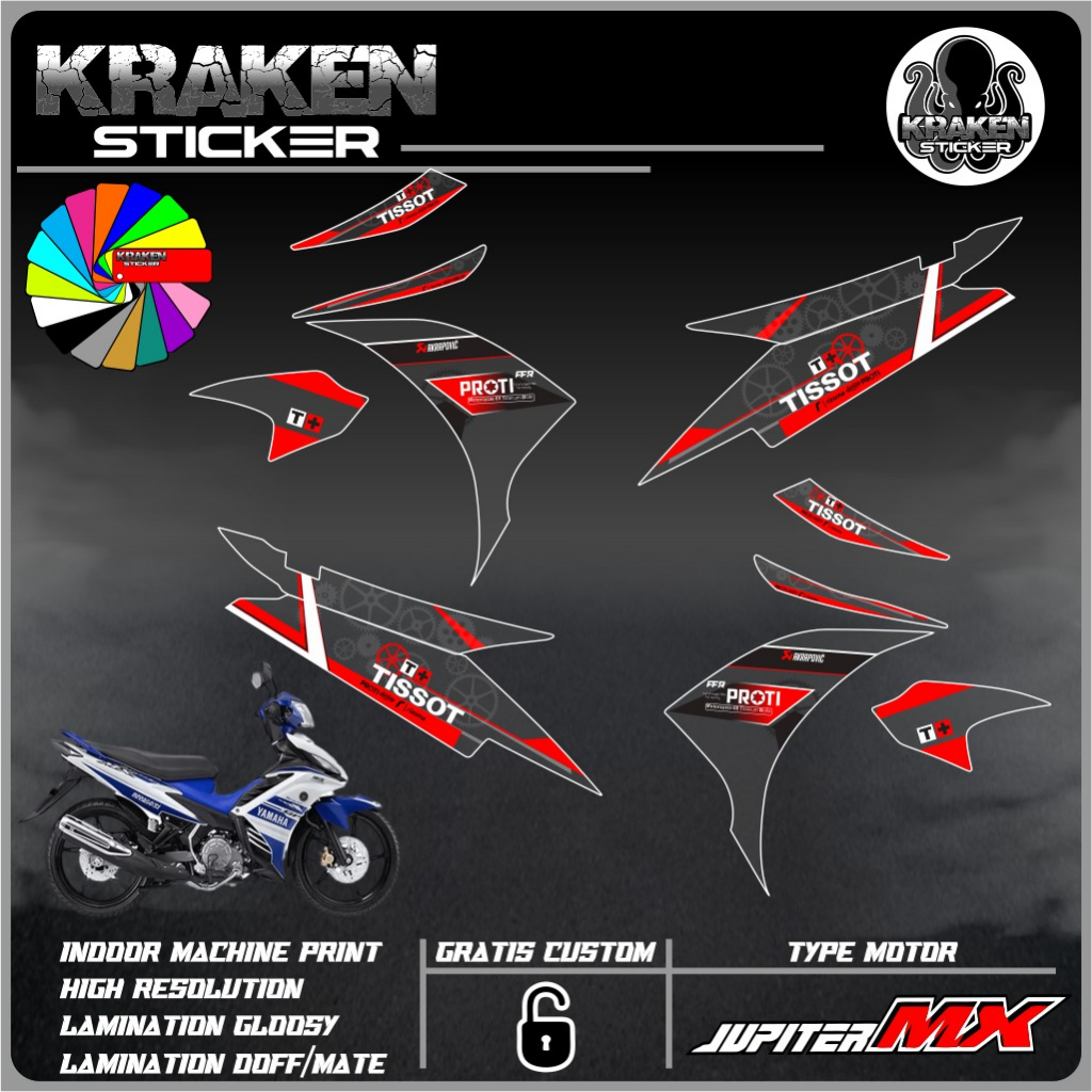 STRIPING TRANSPARAN JUPITER MX 135 NEW VARIASI TRANSPARAN JUPITER MX 135 NEW CODE 03