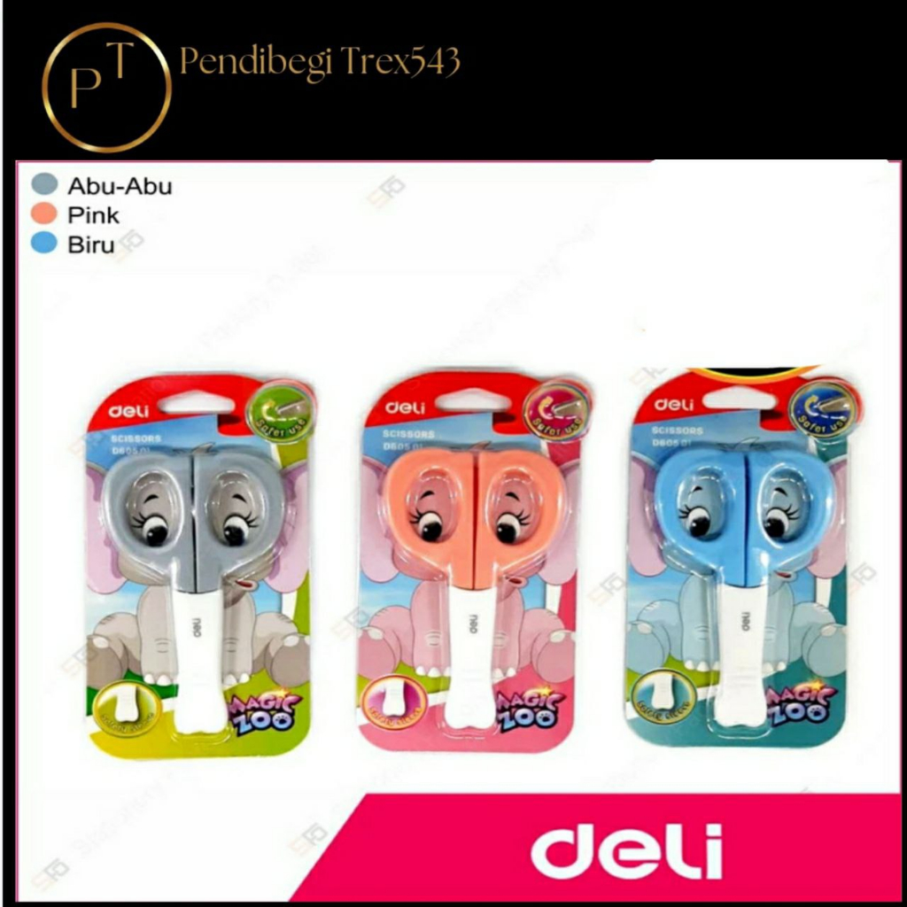 

Gunting Anak Deli D605 01 - Biru Muda