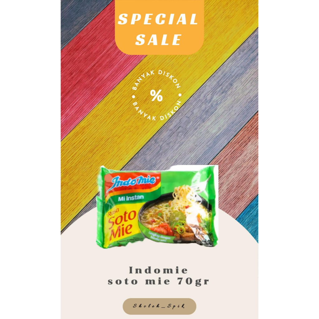 

Indomie soto mie 70gr