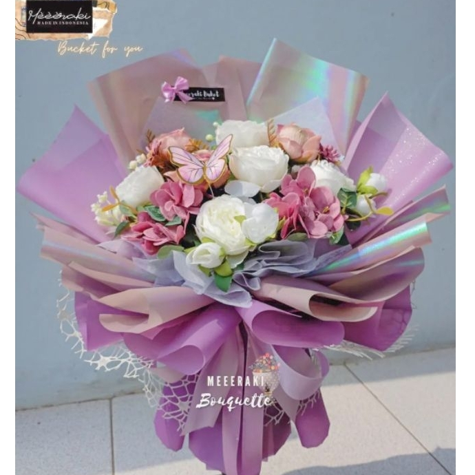 Buket Bunga Art. Super Premium || Buket Bunga Palsu